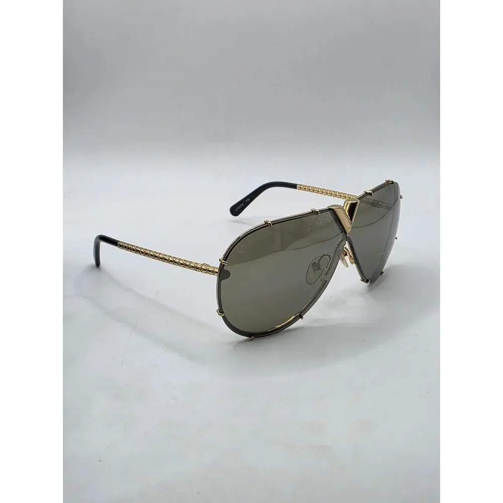 Louis Vuitton Gold-tone 2017 LV Drive Sunglasses